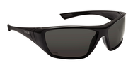 HUSTLER, Polarized Lens, Shiny BLK Fr Polarized PC ASAF Shiny Black - Eagle Tool & Supply