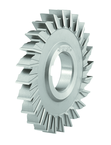3 x 3/16 x 1 - HSS - Straight Side Tooth Side Milling Cutter - 20T - TiCN Coated - Eagle Tool & Supply
