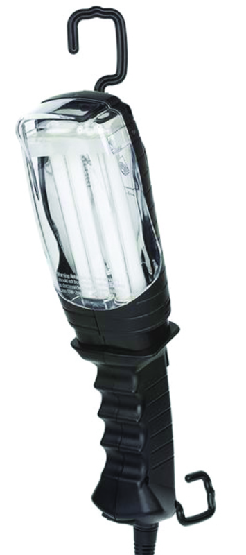 26W Fluoresecent Work Light - 25' Cord - Black - Eagle Tool & Supply