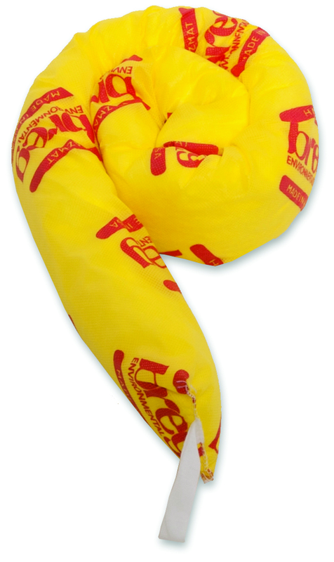 #BHS12Â Hazmat Snake 3" x 48" 12 Per Box - Sponge Absorbents - Eagle Tool & Supply