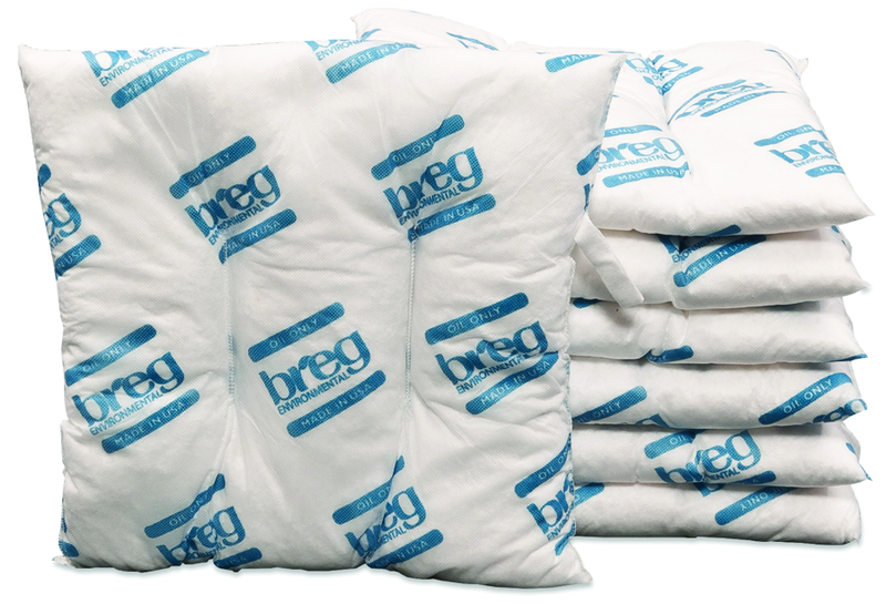 #BOP1717 Oil-Only Pillow 17" x 17" 16 Per Box - Sponge Absorbents - Eagle Tool & Supply