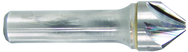 1-1/4" Size-3/4" Shank-82°-Carbide 6 Flute Chatterless Countersink - Eagle Tool & Supply