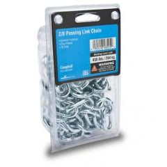 3/16" GRADE 30 PROOF COIL CHAIN 10' - Eagle Tool & Supply