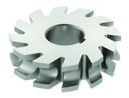 5/16 Radius - 3-1/2 x 1 x 1-1/4 - HSS - Concave Milling Cutter - 12T - TiN Coated - Eagle Tool & Supply