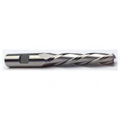 1/2" Dia. - 4-1/8" OAL - HSS - 3° Tapered SE EM - Eagle Tool & Supply