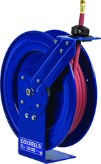 #P-LP-450 For 1/2" x 50' Hose Low Pressure Spring Rewind Hose Reel w/ Hose - Eagle Tool & Supply