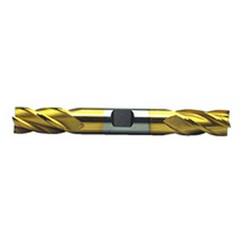 1" Dia. - 6-3/8" OAL - TiN HSS - Center Cut DE EM-4 FL - Eagle Tool & Supply
