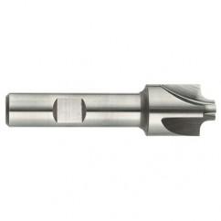 11mm Radius - 1-3/8 x 1" Shank - HSS - Corner Rounding EM - 4 FL Uncoated - Eagle Tool & Supply