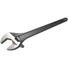 18" FINISH TAPERD HANDLE ADJ WRENCH - Eagle Tool & Supply
