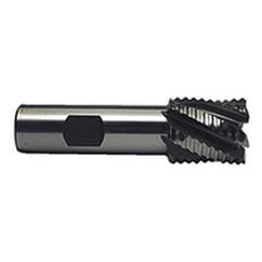 1-3/8" Dia. - 3-3/8" OAL - TiN M42 - Roughing SE EM - 6 FL - Eagle Tool & Supply