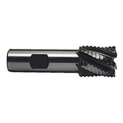 1-3/8" Dia. - 3-3/8" OAL - TiN M42 - Roughing SE EM - 6 FL - Eagle Tool & Supply