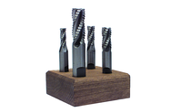 4 Pc. Premium HSS Roughing End Mill Set - Eagle Tool & Supply