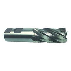 1-1/4" Dia. - 5-1/2" OAL - TiN M42 - Roughing SE EM - 6 FL - Eagle Tool & Supply