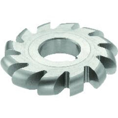 7/16 Radius - 6 x 7/8 x 1-1/4 - HSS - Convex Milling Cutter - Large Diameter - 14T - TiN Coated - Eagle Tool & Supply