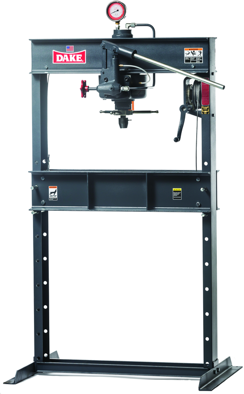 Hand Operated Hydraulic Press - 50H - 50 Ton Capacity - Eagle Tool & Supply