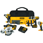 HAZ05 20V 5 TOOL COMBO KT - Eagle Tool & Supply