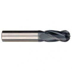 3/4" Dia. - 4" OAL - TiCN CBD - Ball End SE EM - 4 FL - Eagle Tool & Supply