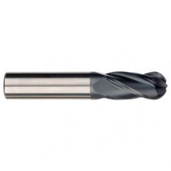 1/4" Dia. - 2-1/2" OAL - AlTiN CBD - Ball End SE EM - 4 FL - Eagle Tool & Supply