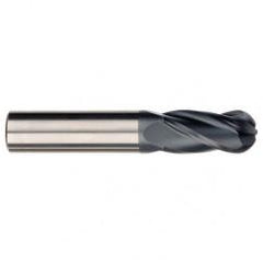 1/4" Dia. - 2-1/2" OAL - AlTiN CBD - Ball End SE EM - 4 FL - Eagle Tool & Supply