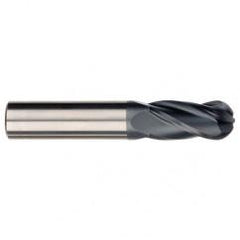 5/16" Dia. - 3" OAL - AlTiN CBD - Ball End SE EM - 4 FL - Eagle Tool & Supply