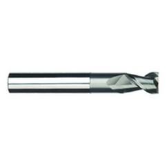 3/4" Dia. - 1" LOC - 5" OAL - 2 FL Carbide S/E HP End Mill-Uncoated - Eagle Tool & Supply