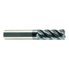 3/4" Dia. - 3-1/4" LOC - 6" OAL - .060 Radius 5 FL Carbide S/E HP End Mill-AlCrN-X - Eagle Tool & Supply