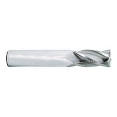 11/32 Dia. x 2-1/2 Overall Length 2-Flute Square End Solid Carbide SE End Mill-Round Shank-Center Cut-AlTiN - Eagle Tool & Supply