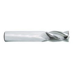 11/32 Dia. x 2-1/2 Overall Length 2-Flute Square End Solid Carbide SE End Mill-Round Shank-Center Cut-AlTiN - Eagle Tool & Supply