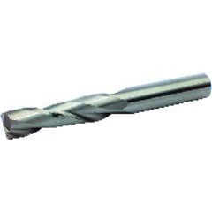 7/16 Dia. x 6 Overall Length 2-Flute Square End Solid Carbide SE End Mill-Round Shank-Center Cut-TiN - Eagle Tool & Supply