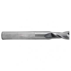 3/16 Dia. x 4 Overall Length 2-Flute Square End Solid Carbide SE End Mill-Round Shank-Center Cut-Uncoated - Eagle Tool & Supply