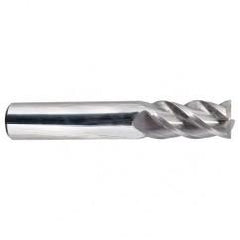 3/8" Dia. - 2-1/2" OAL - SQ SE MG 40° Helix CBD EM - 4 FL - Eagle Tool & Supply