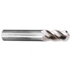 5/16" Dia. - 2-1/2" OAL - Ball Nose SE AlTiN 40° Helix CBD EM - 4 FL - Eagle Tool & Supply