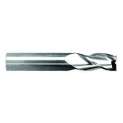 3/4" Dia. - 1-5/8" LOC - 4" OAL - .005 Radius 3 FL Carbide S/E HP End Mill-TiN - Eagle Tool & Supply