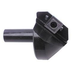 82° Point - 1/2" Min - 1/2" SH - Indexable Countersink & Chamfering Tool - Eagle Tool & Supply