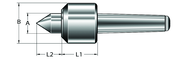 PLC-HDA-S60-MT3 - Heavy Duty - Live Center - Eagle Tool & Supply