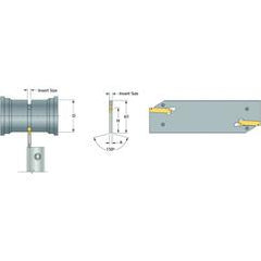 TWECOB-DNTF-32-40 Parting Off Blade - Eagle Tool & Supply