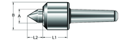 PLC-CNC-S60-MT3 - CNC High Speed Heavy Duty Live Center - Eagle Tool & Supply