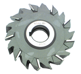 4 x 5/8 x 1-1/4 - HSS - Staggered Tooth Side Milling Cutter - Eagle Tool & Supply