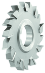 4 x 3/4 x 1-1/4 - Cobalt - Staggered Tooth Milling Cutter - 18T - TiN Coated - Eagle Tool & Supply