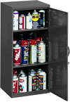 19-7/8 x 14-1/4 x 32-3/4'' (Gray) - Aerosol/Utility Storage Cabinet - Eagle Tool & Supply