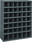 42 x 12 x 33-3/4'' (42 Compartments) - Steel Compartment Bin Cabinet - Eagle Tool & Supply