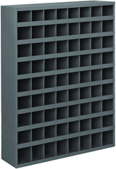 42 x 12 x 33-3/4'' (72 Compartments) - Steel Compartment Bin Cabinet - Eagle Tool & Supply