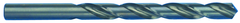 16.00mm; Jobber Length DIN 338; High Speed Steel; Black Oxide; Made In U.S.A. - Eagle Tool & Supply