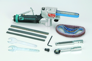 #15006 - 1/2 x 12'' Belt Size - Mini Dynafile Air Abrasive Belt Machine Kit - Eagle Tool & Supply