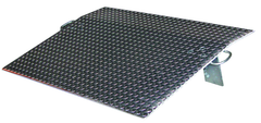 Aluminum Dockplates - #E4848 - 2600 lb Load Capacity - Not for use with fork trucks - Eagle Tool & Supply