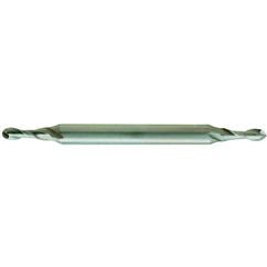 1/16 x 3/16 x 3/16 x 2-1/4 2Fl Reg DE Ball 8% Cobalt End Mill - Eagle Tool & Supply