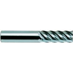 1/2-1/2-1-1/4-3 R.030 5Fl Reg SE H-45 R.030 CBD TiAlN-Futura Coated End Mill - Eagle Tool & Supply