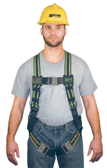 Miller Duraflex Ultra Harness w/Duraflex Stretchable Webbing; Friction Buckle Shoulder Straps & Quick Connect Leg & Chest Straps - Eagle Tool & Supply