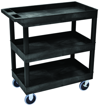 Utility Cart Tub Shelf - 32-1/4 x 18 x 37-1/4" - Eagle Tool & Supply