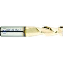 3/4" Dia. - 1-3/4" LOC - 4" OAL - .007 - .010 Radius 2 FL Carbide S/E HP End Mill-Bright - Eagle Tool & Supply